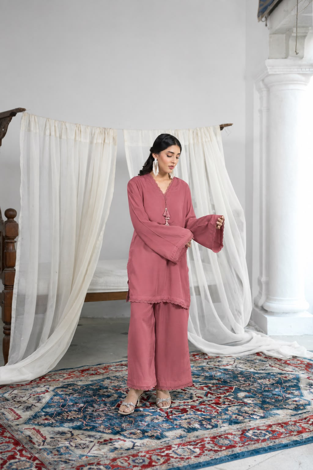Ready to Wear 2-Piece Crape Georgette Dress