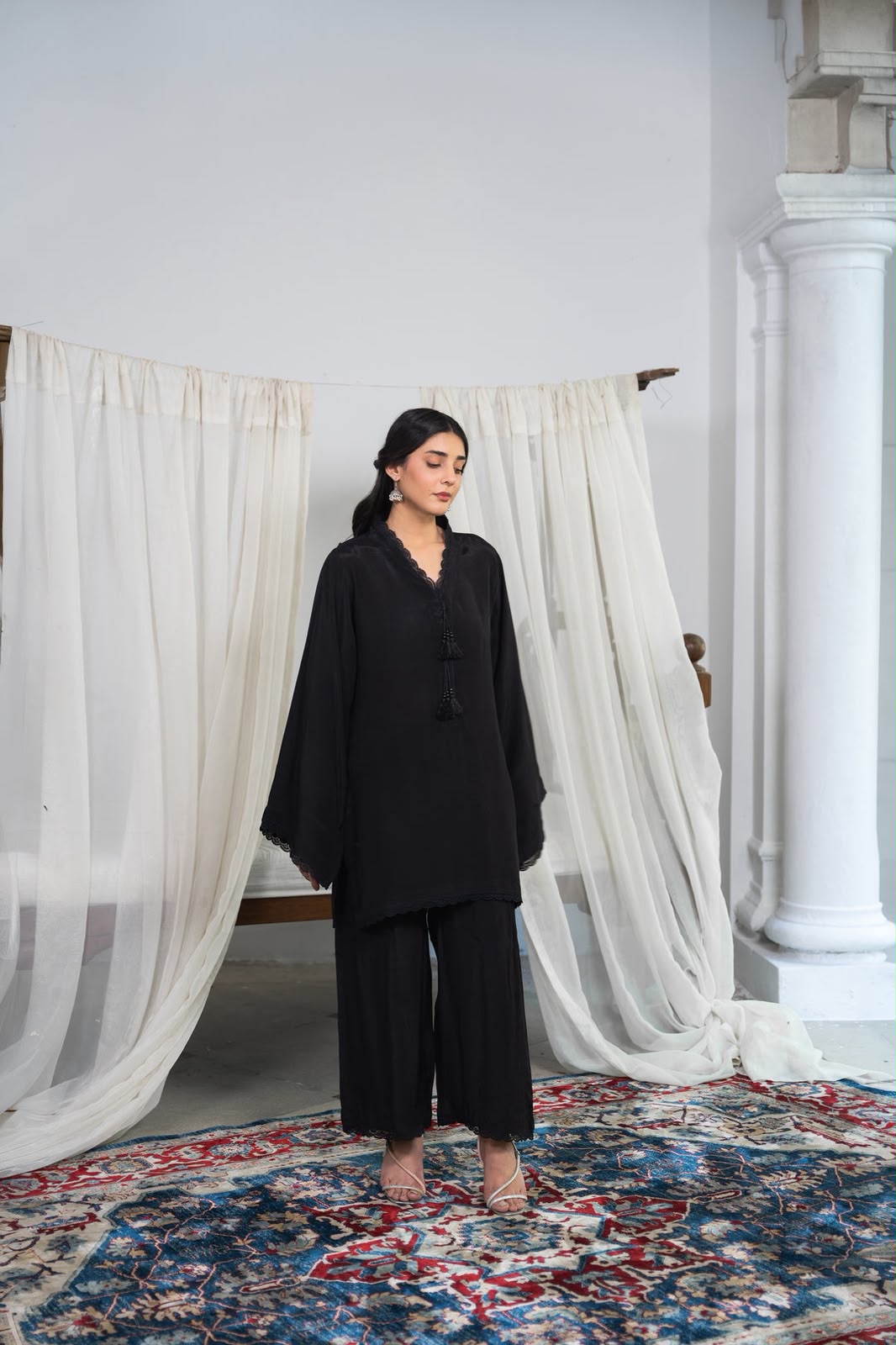 Ready to Wear 2-Piece Crape Georgette Dress