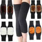 Pair of Warm Wool-Blend Knee Pads