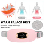 Electric Period Cramp Massager Belt – Smart Heating & Vibrating Waist Abdominal Belt