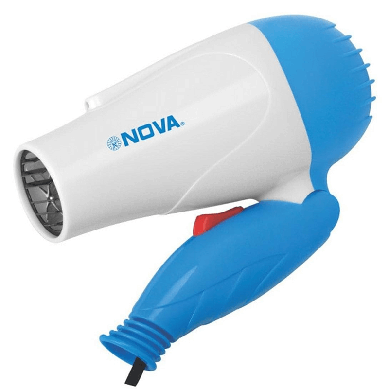 Nova NV-1290 Foldable Hair Dryer – 1000W Portable Travel Hair Dryer