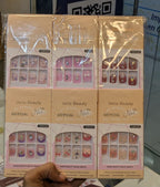 Pack of 5 Premium Gel Shine Artificial False Nails | Random Assortment Press-On Nails