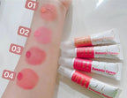 Romantic Forever Sweet Plush Liquid Blush Set (6 Pcs) – Hydrating Liquid-to-Powder Cheek Tint