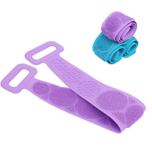 Silicone Double-Sided Back Scrubber & Body Massager