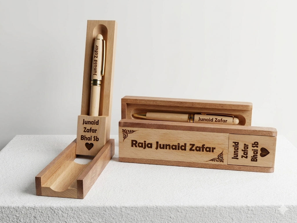 Customise Premium Imported Wooden Ballpoint Pen | Luxury Executive Gift