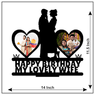 Customized Wooden Picture Frame | Personalized Photo Frame