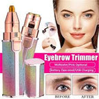 Blawless 2-in-1 Rechargeable Eyebrow Trimmer & Facial Hair Shaver for Women – High-Quality Precision Grooming Pen