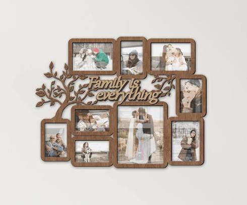 Customized Wooden Picture Frame | Personalized Photo Frame