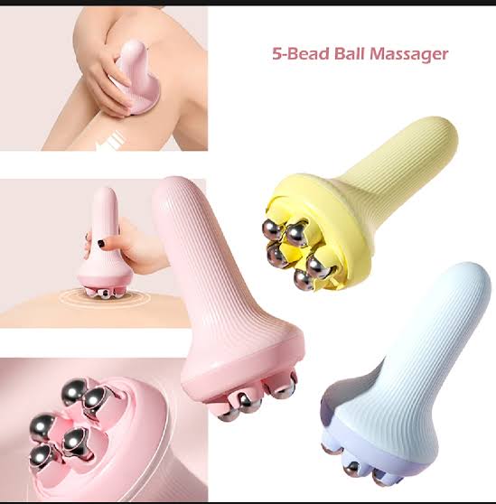 Handheld Massage Ball – Back, Neck, Foot & Shoulder Pain Relief | Portable Roller