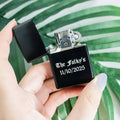 Customized Engraved Metal Zippo Lighter with Name