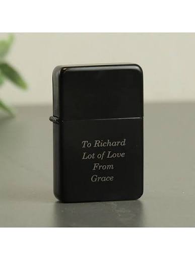 Customized Engraved Metal Zippo Lighter with Name