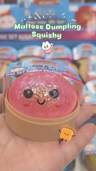 Big Size Dumpling Squishy Toy (8.5cm)