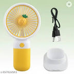 3-Speed USB Handheld Mini Fan – Rechargeable Portable Handy Fan with Type-C Cable