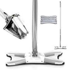 X-Shape 360° Rotating Flat Twist Mop with Microfiber Cleaning Pad