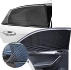 Premium Car Window Sunshade Cover Set (4-Piece) – UV Protection Mesh