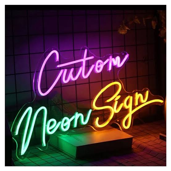 Custom LED Neon Sign – Personalized Handcrafted Name & Wall Art Light