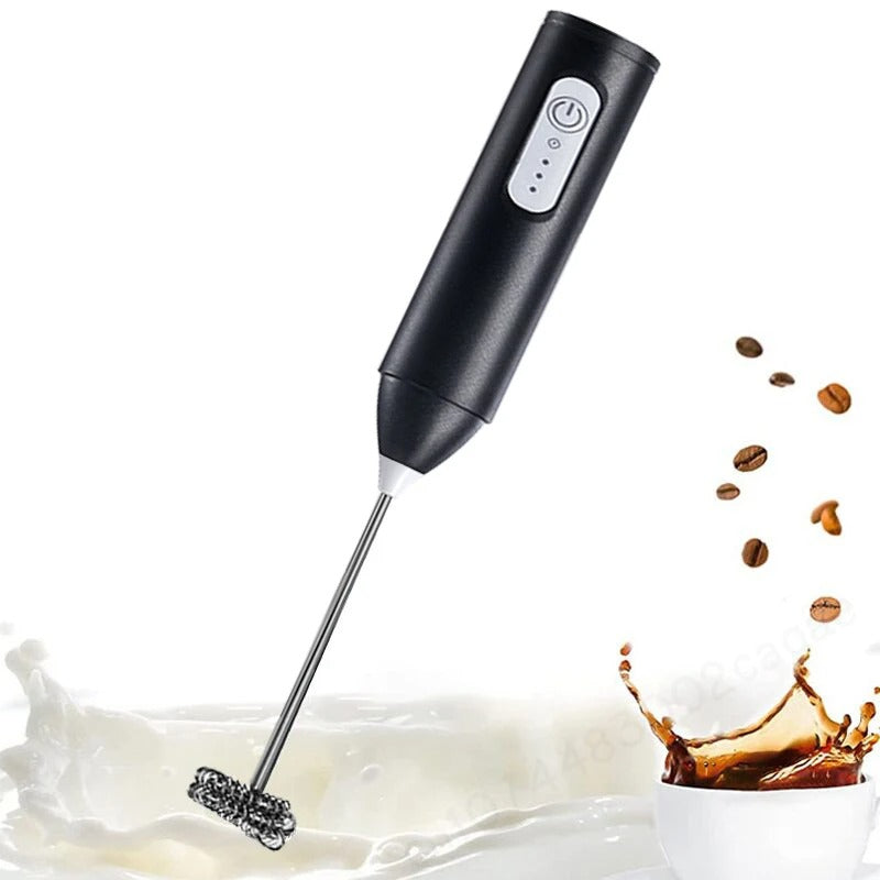 Rechargeable Coffee Beater & Milk Frother | Portable Electric Handheld Mixer