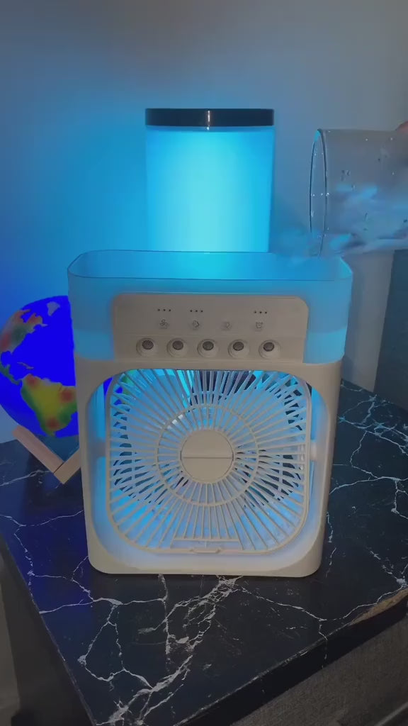 Humidifier Mist Fan (Plug & Play) – Premium Quality Portable Mist Cooling Fan