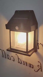 Waterproof Sensor Single Solar Wall Light