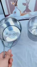 Stainless Steel Deep Frying Pot with Strainer Basket – 1200ml