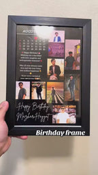 Customized Wall Hanging & Table Stand Photo Frame (Multiple Sizes)