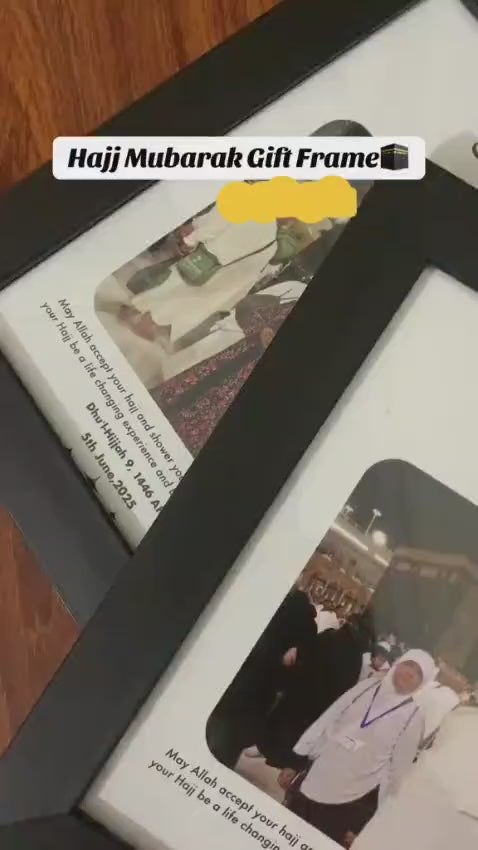 Customized Wall Hanging & Table Stand Photo Frame (Multiple Sizes)