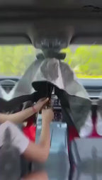 Premium Car Front Windshield Sunshade Umbrella (142x75cm) – Foldable UV & Heat Reflector
