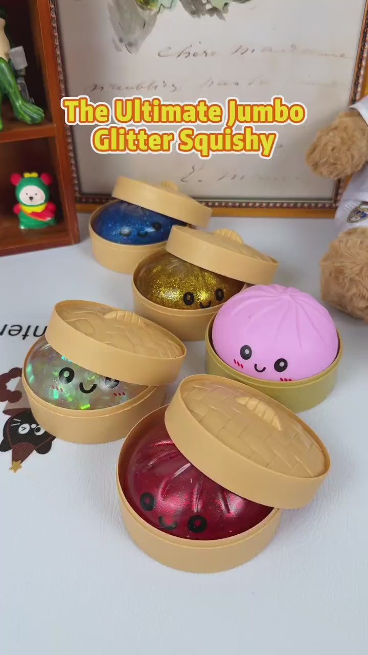 Big Size Dumpling Squishy Toy (8.5cm)