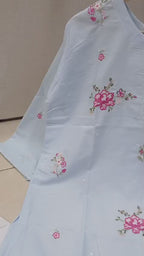 3-Piece Embroidered Soft Cotton Suit – Farshee Salwar & Digital Munar Dupatta | Vol 2