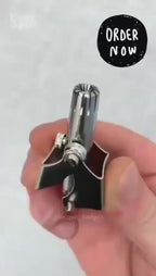 Stainless Steel Manual Nose and Ear Hair Trimmer