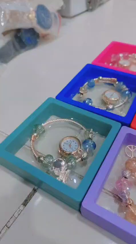 Ladies Fancy Bracelet – Adjustable | Premium Finish | Random Colors
