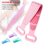 Silicone Double-Sided Back Scrubber & Body Massager